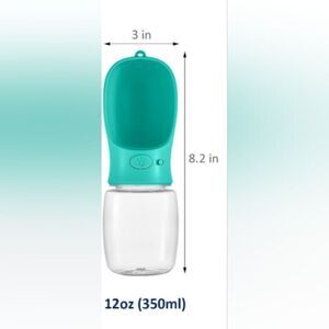 We Pet Portable Pet 12 oz Water Bottle NWT